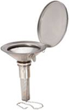 Sicherheitstrichter flach mit Sägegewinde (S56 x 4), Verschlussdeckel, Überfüll- und Flammensicherung